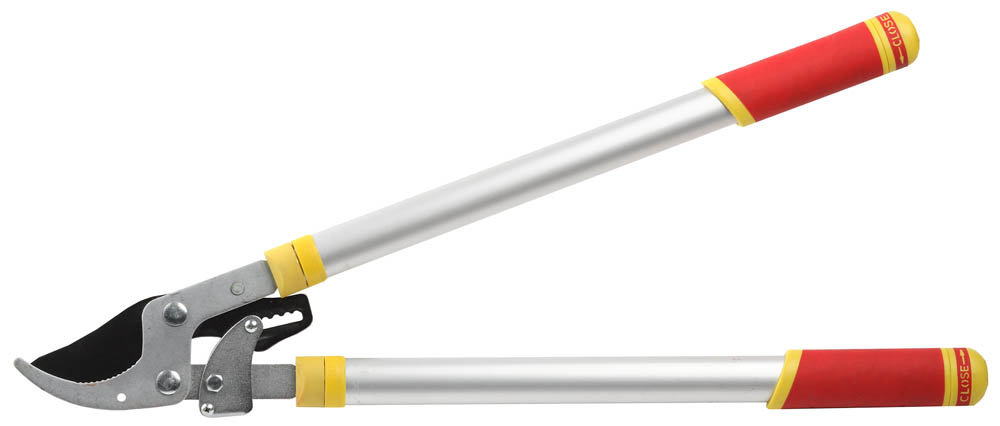 фото Сучкорез "Grinda", двухрычажный храповый механизм, телескопические ручки, 700-980 мм
