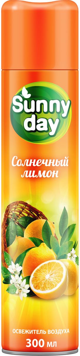 Освежитель воздуха арнест sunny Day солнечный лимон жб 300мл (4600104035142)