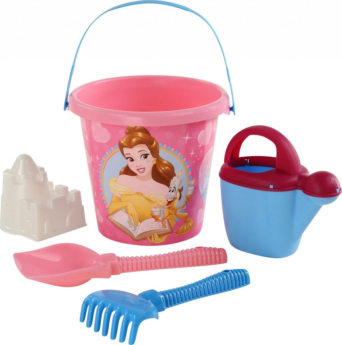 фото Disney Набор игрушек для песочницы Принцесса №13, 5 предметов, цвет в ассортименте