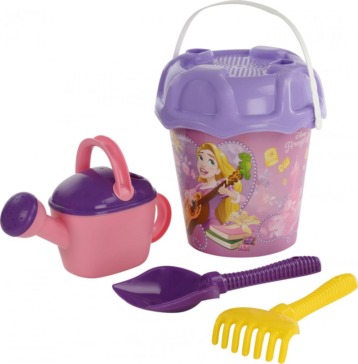 Disney Набор игрушек для песочницы Принцесса №15, 5 предметов, цвет в ассортименте