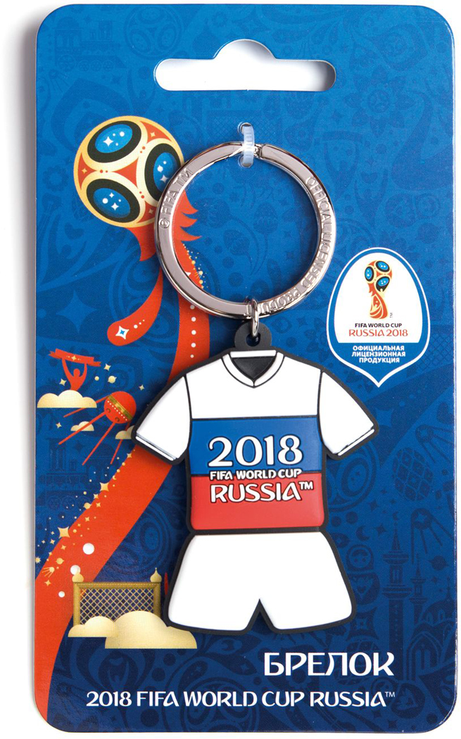 фото Брелок сувенирный FIFA 2018 "Забивака удар!". СН017 Fifa world cup russia