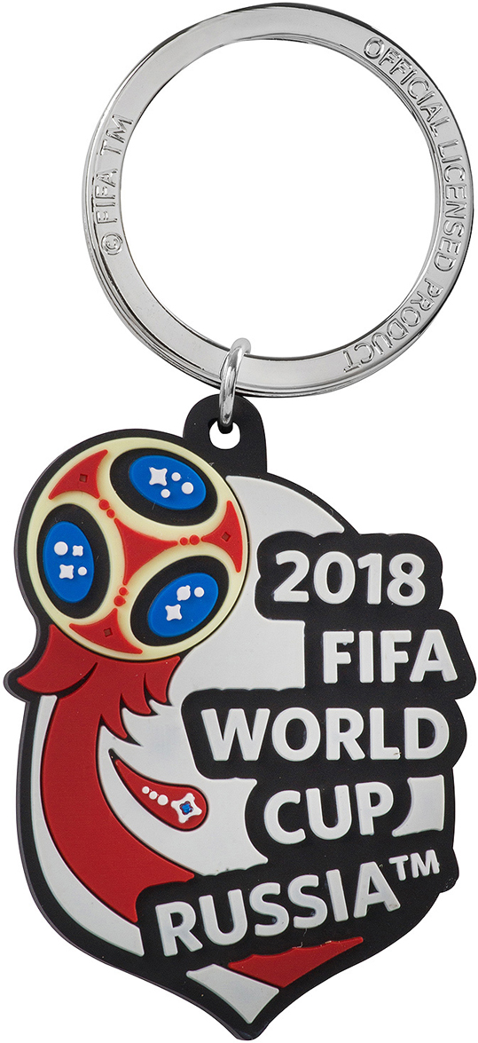 фото Брелок сувенирный FIFA 2018 "Забивака Удар!", 8 х 13 см. СН023 Fifa world cup russia