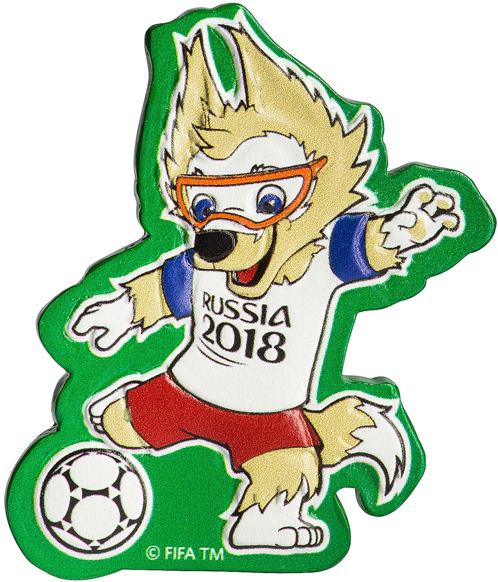 фото Магнит сувенирный FIFA 2018 "Забивака Класс!", 6 х 13 см. СН024 Fifa world cup russia