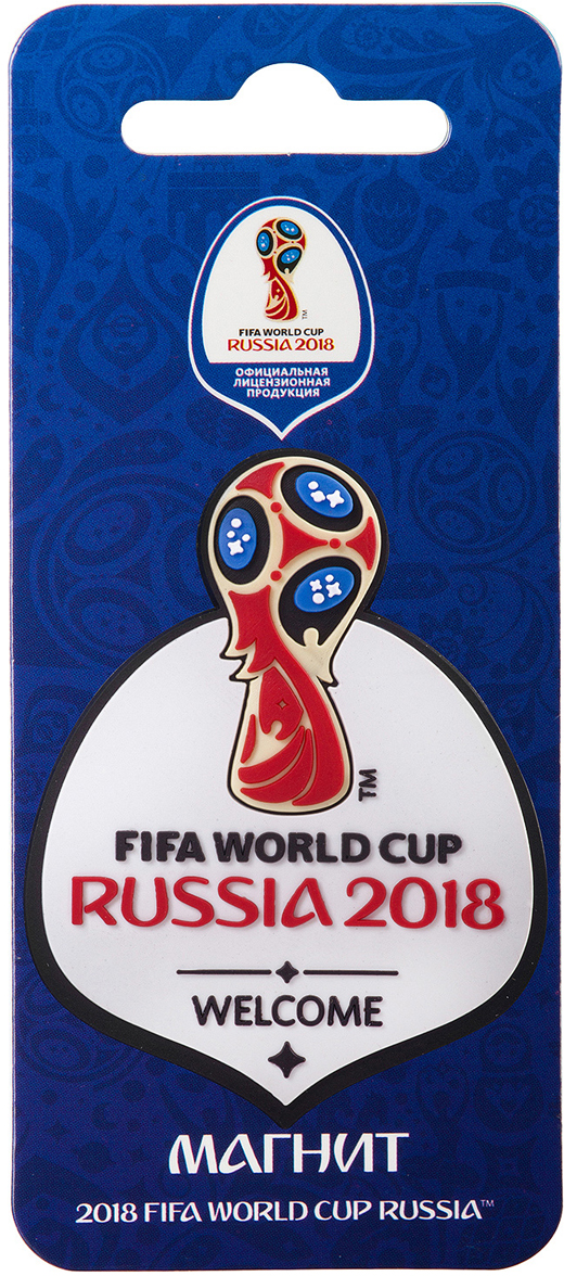 фото Магнит сувенирный FIFA 2018 "Забивака Фристайл!", 6 х 13 см. СН036 Fifa world cup russia