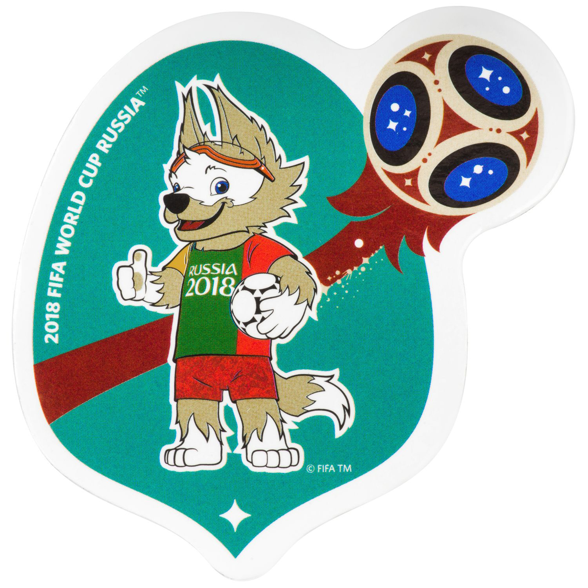 фото Магнит сувенирный FIFA 2018 "Забивака Португалия", 8 х 11 см. СН540 Fifa world cup russia