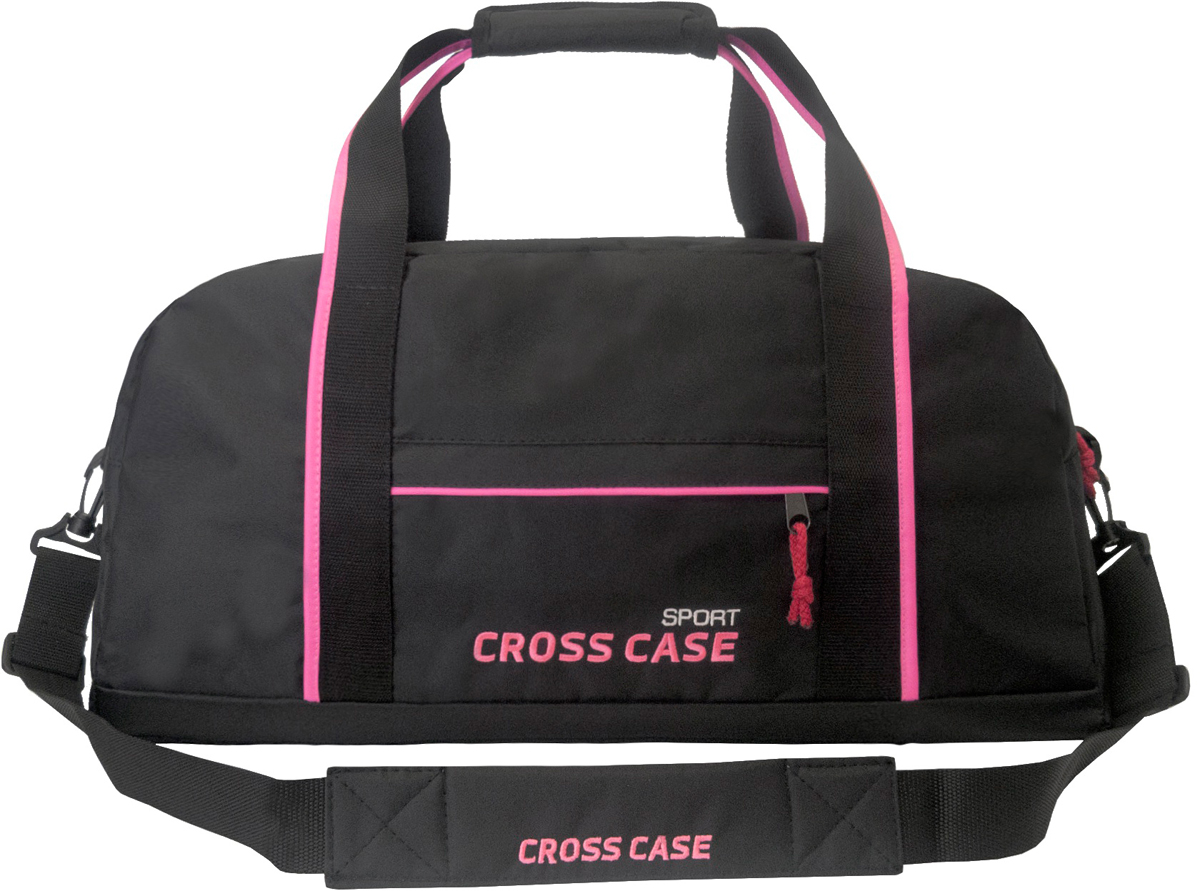Сумка мужская Cross Case, цвет: черный, розовый. CCS-1040-02