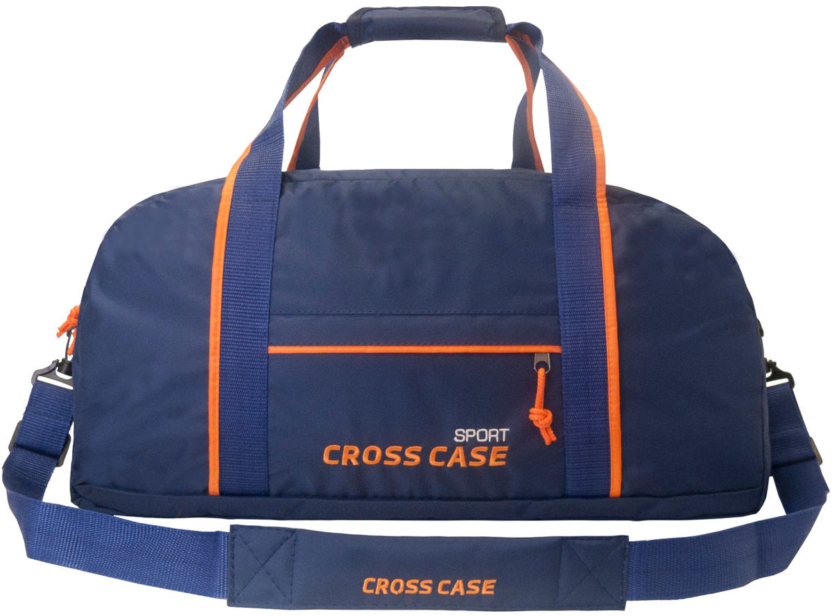 Сумка мужская Cross Case, цвет: синий, оранжевый. CCS-1040-05