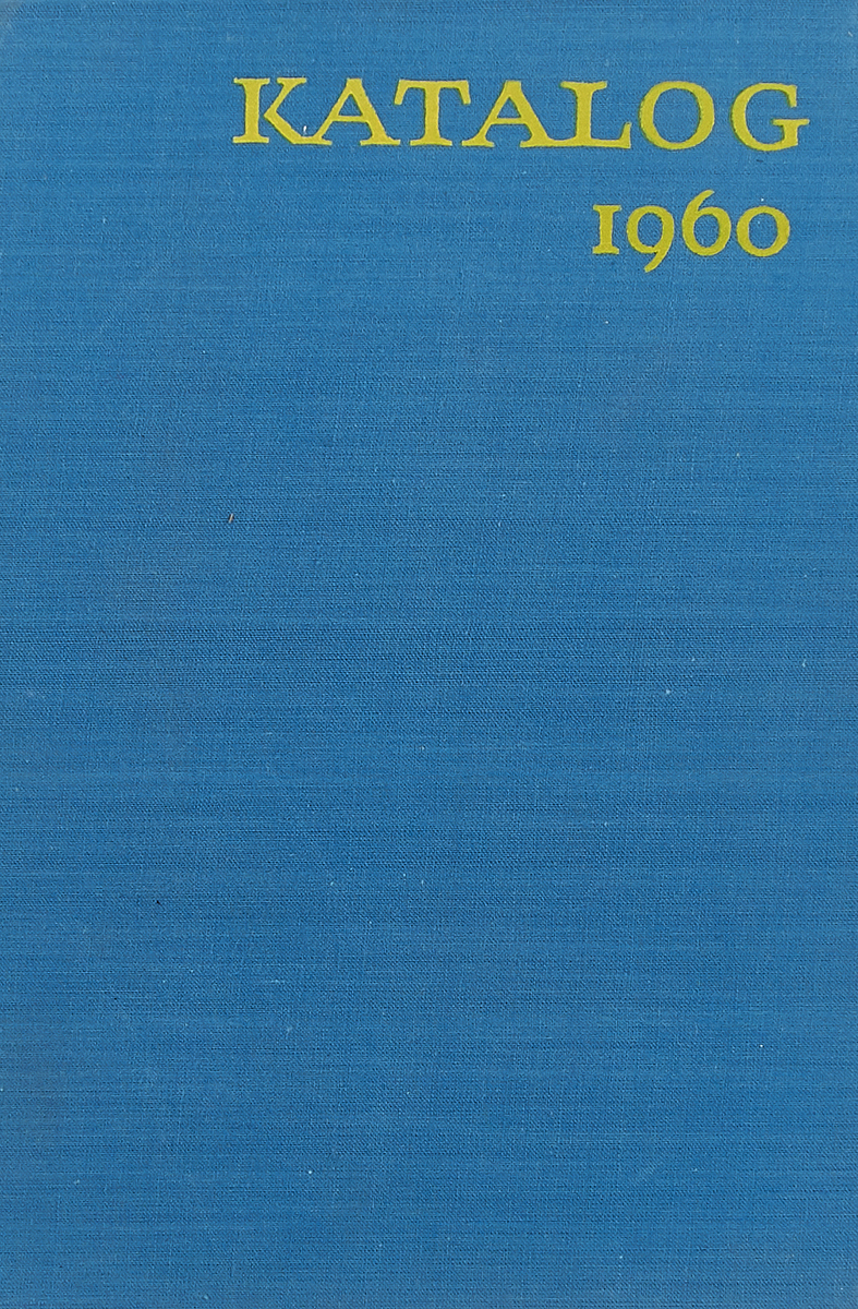 Katalog 1960. Dresdner Meisterdrucke. Gradusblatter. Sammlung Kleiner Drucke