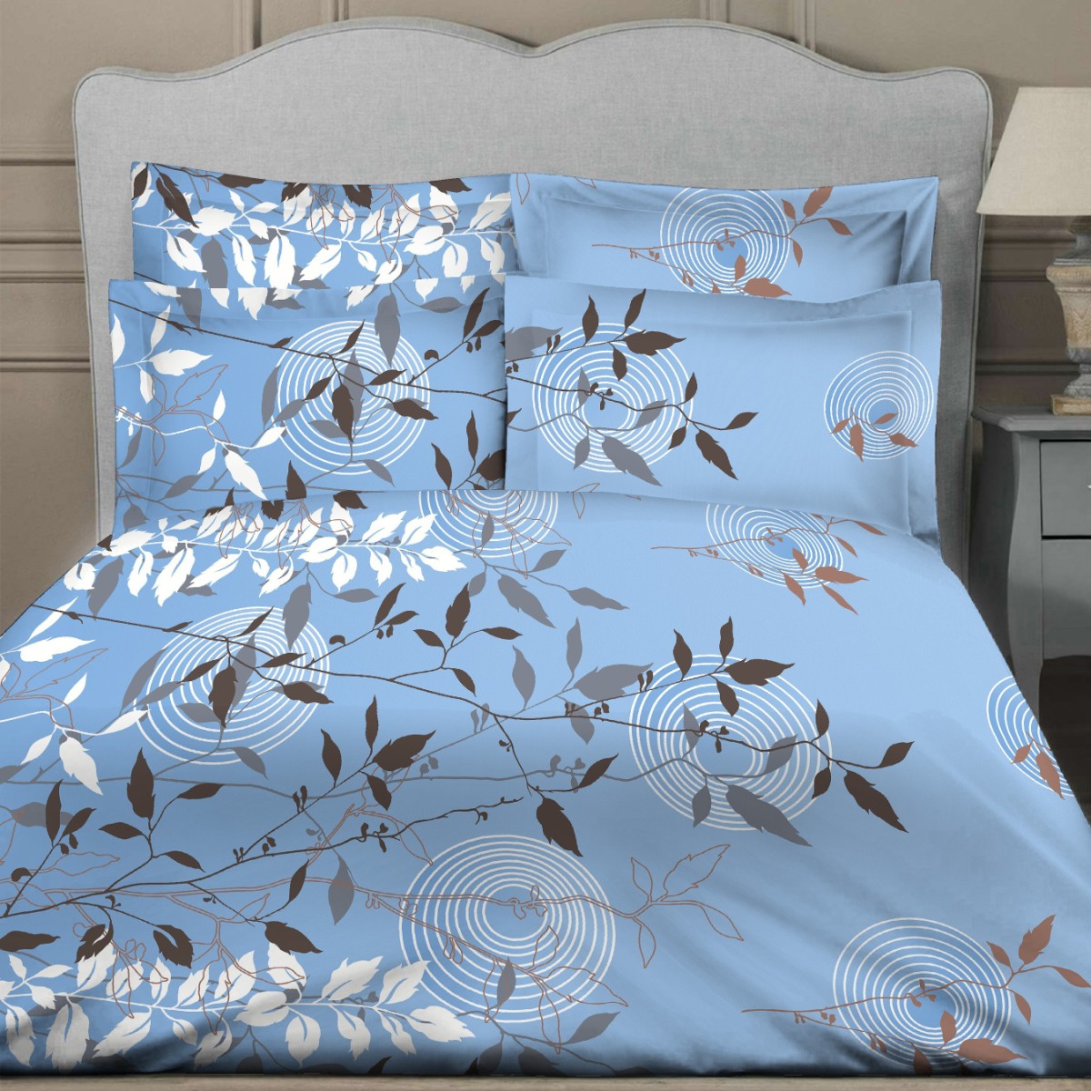 фото Комплект белья Letto "Традиция", 1,5 спальный, наволочки 70х70. B320 Letto home textile