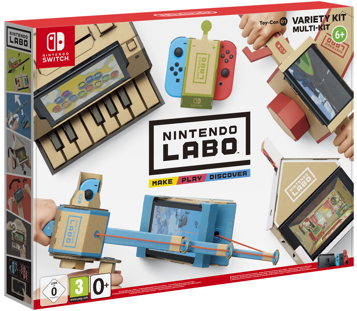 фото Nintendo Labo: набор "Ассорти"