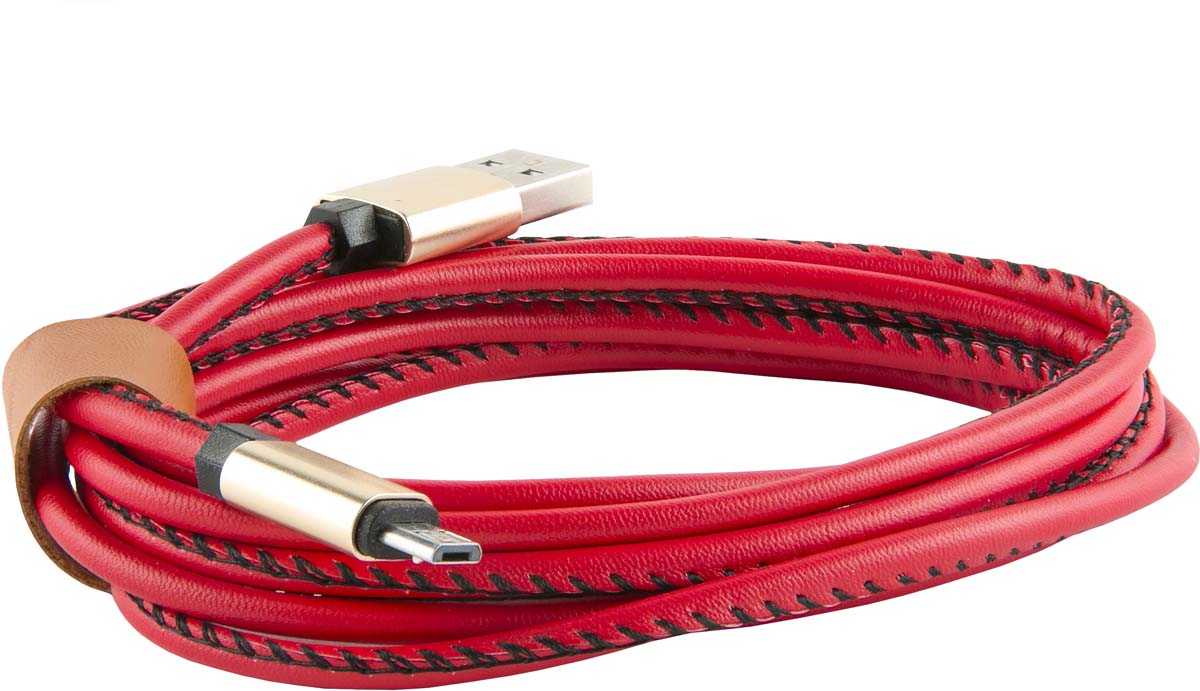 фото Red Line кабель USB-micro USB (2 м), Red