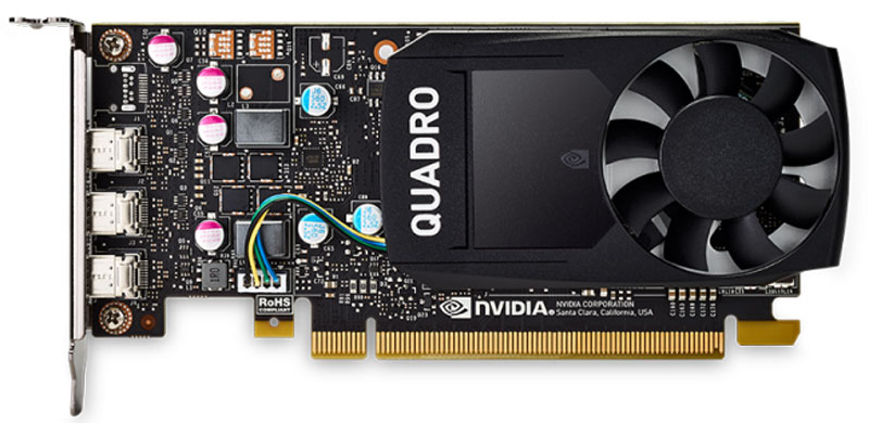 фото Видеокарта PNY NVIDIA Quadro P400 2GB, VCQP400DVI-PB Pny technologies