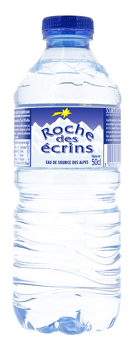 Roche des ecrins Вода минеральная природная питьевая столовая негазированная, 0,5 л