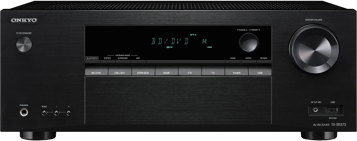 все цены на Onkyo TX-SR 373, Black AV-ресивер онлайн