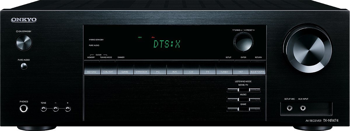 все цены на Onkyo TX-NR 474, Black AV-ресивер онлайн