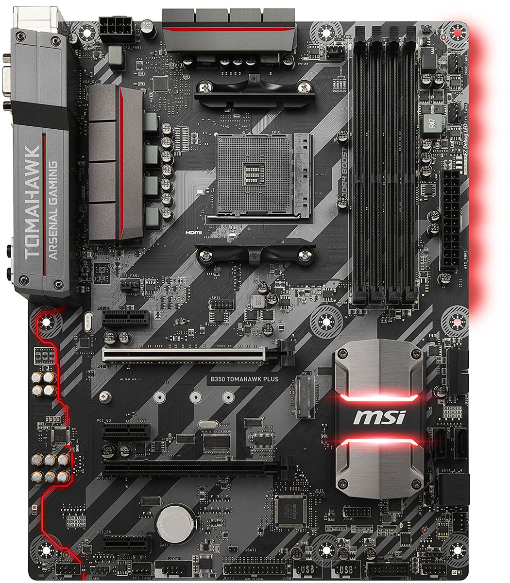 Материнка мса. MSI Tomahawk am4. MSI b350 Tomahawk. Материнская плата MSI b350. B350 Tomahawk Plus.