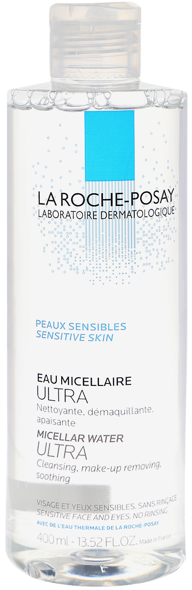 фото La Roche-Posay Раствор мицеллярный физиологический для снятия макияжа с лица и глаз для всех типов кожи "Physiological Cleansers" 400 м