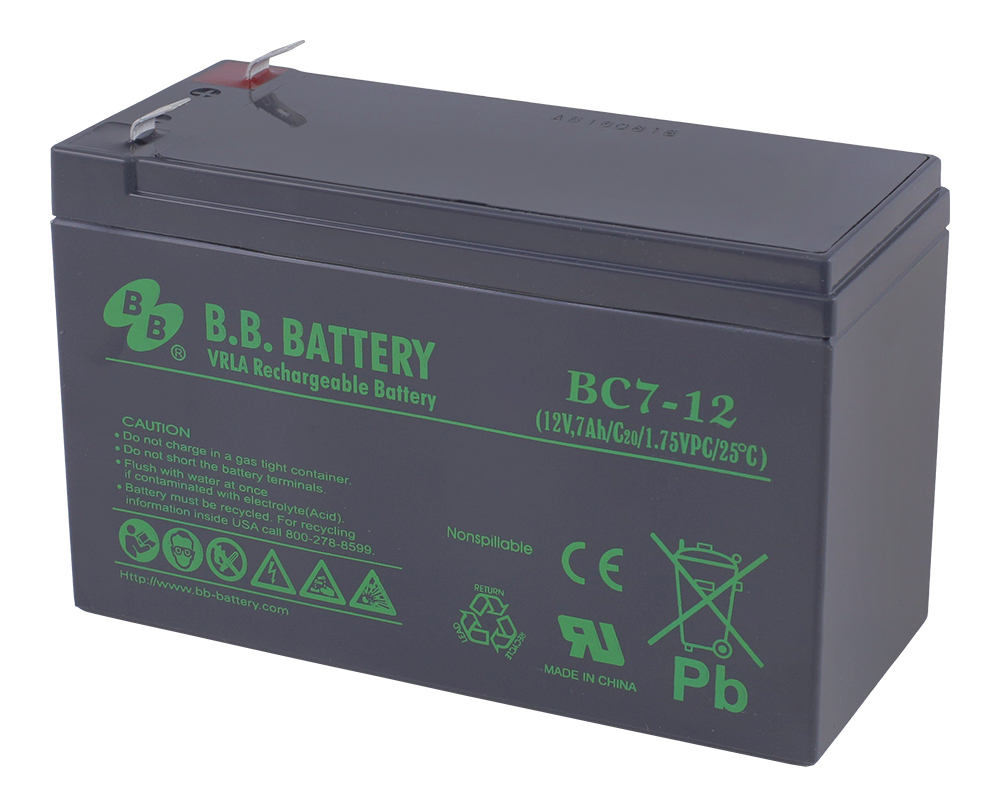 фото Батарея для ИБП B.B.Battery BC 7-12