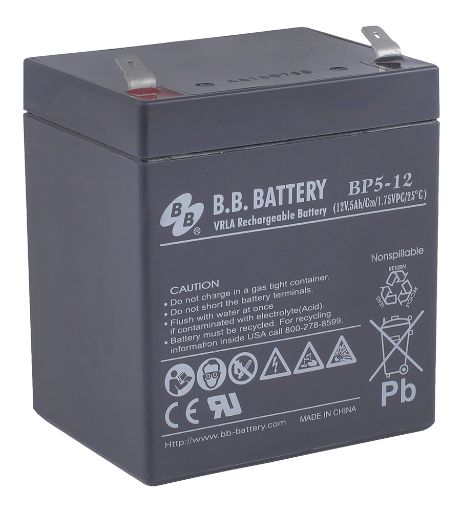 фото Батарея для ИБП B.B.Battery BP 5-12