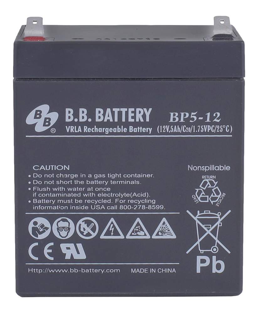 фото Батарея для ИБП B.B.Battery BP 5-12