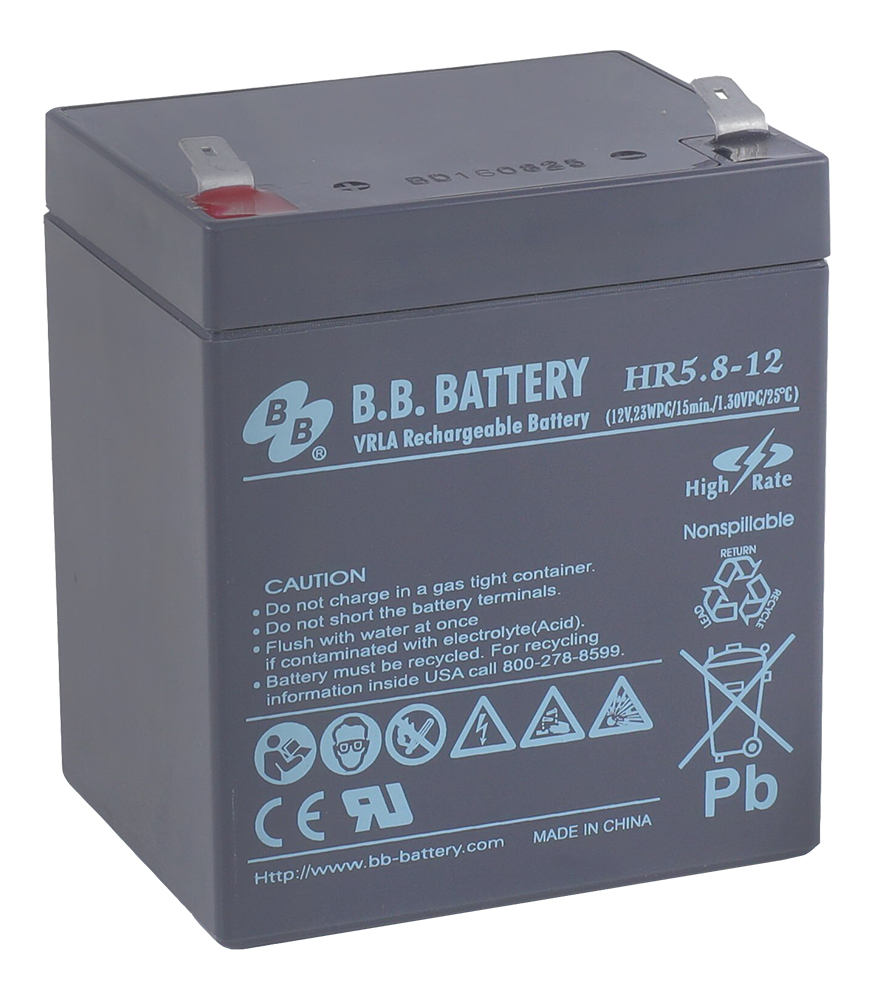 фото Батарея для ИБП B.B.Battery HR 5.8-12