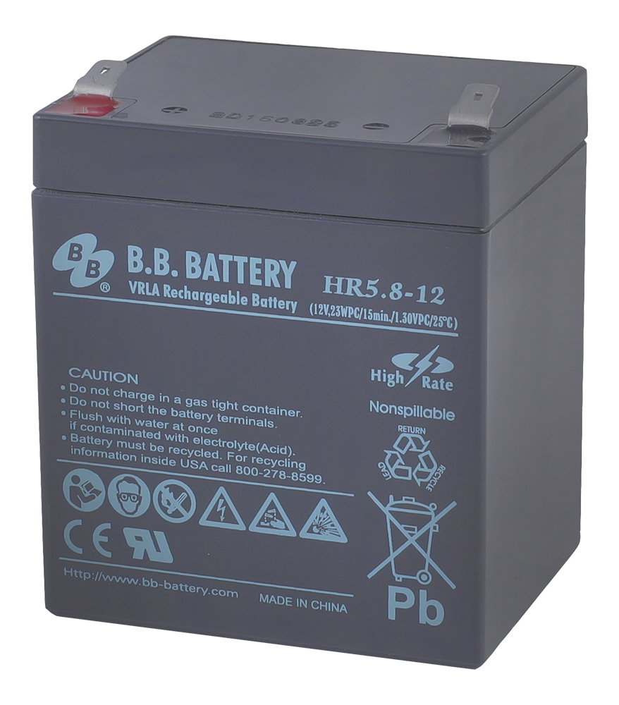 фото Батарея для ИБП B.B.Battery HR 5.8-12