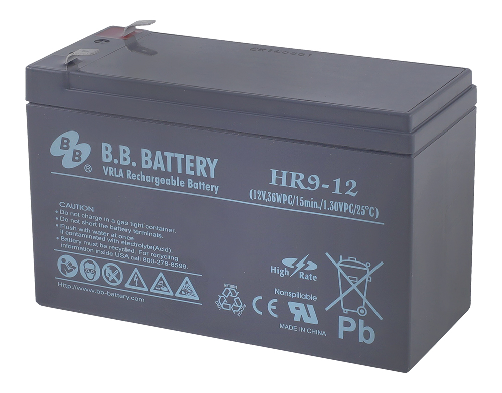 фото Батарея для ИБП B.B.Battery HR 9-12