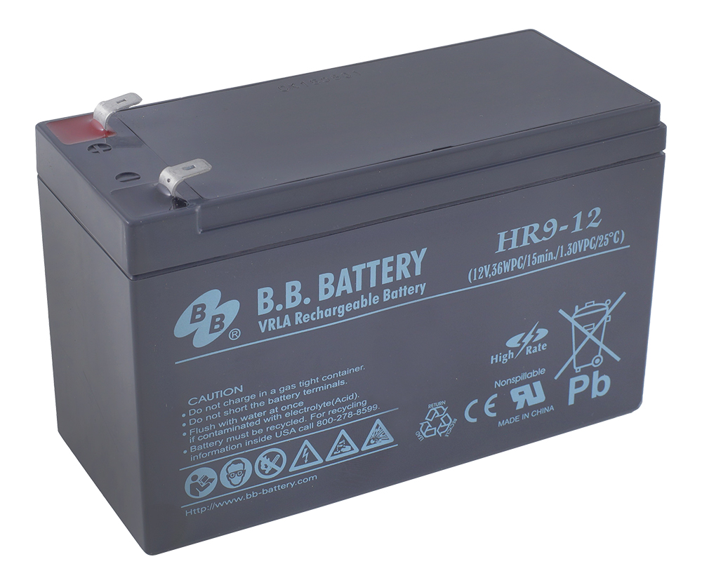 фото Батарея для ИБП B.B.Battery HR 9-12