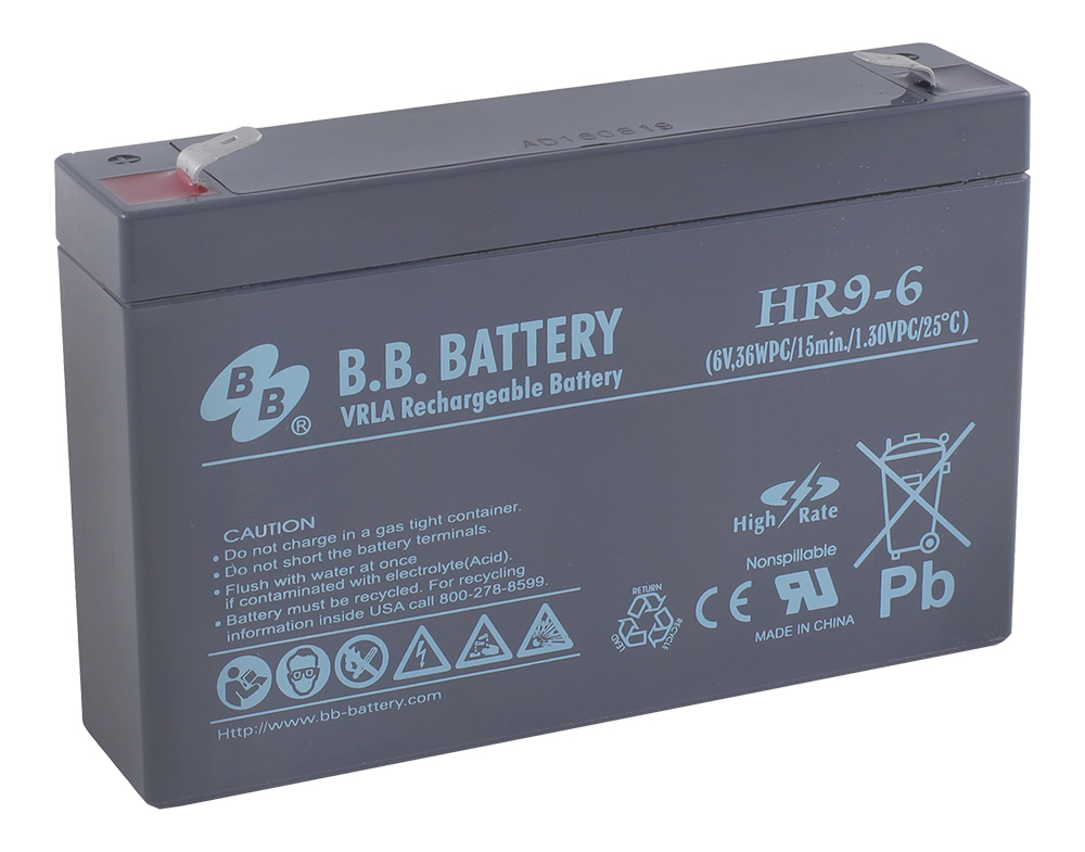 фото Батарея для ИБП B.B.Battery HR 9-6
