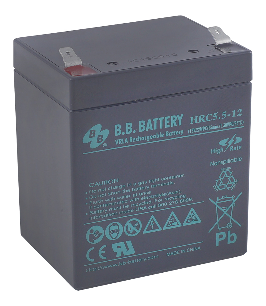 фото Батарея для ИБП B.B.Battery HRC 5.5-12