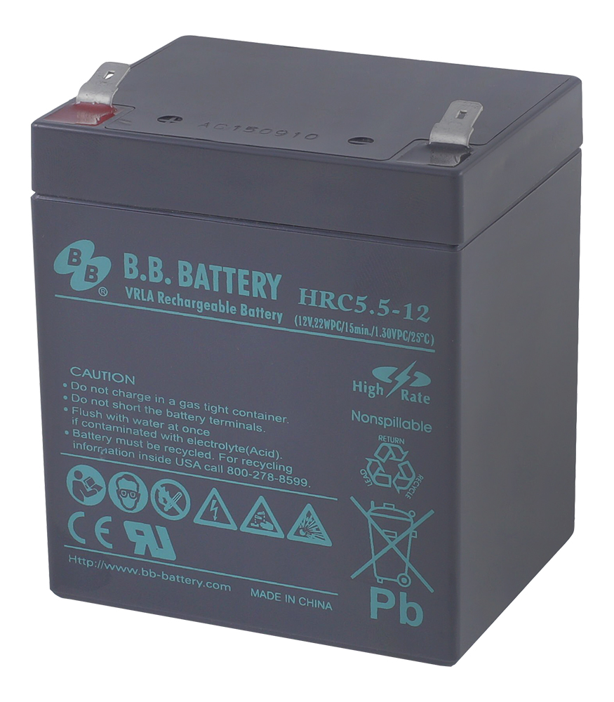 фото Батарея для ИБП B.B.Battery HRC 5.5-12