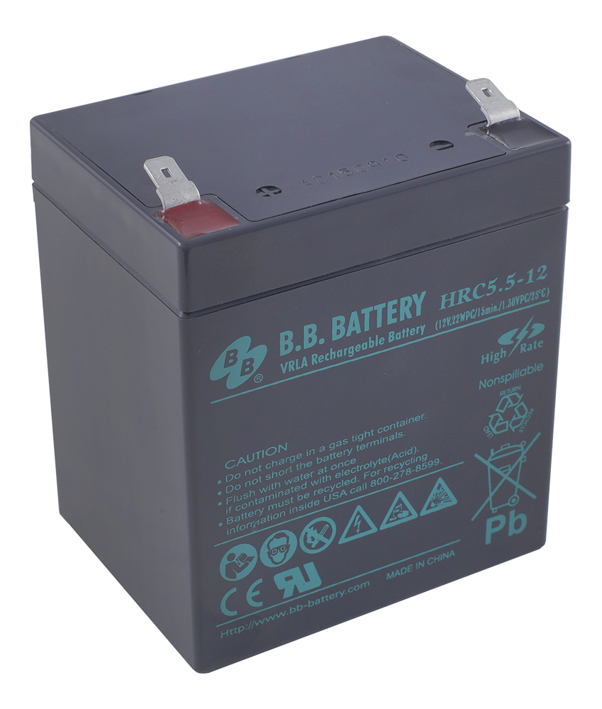 фото Батарея для ИБП B.B.Battery HRC 5.5-12