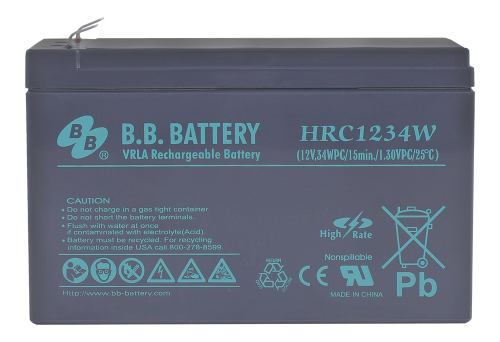 фото Батарея для ИБП B.B.Battery HRС 1234W