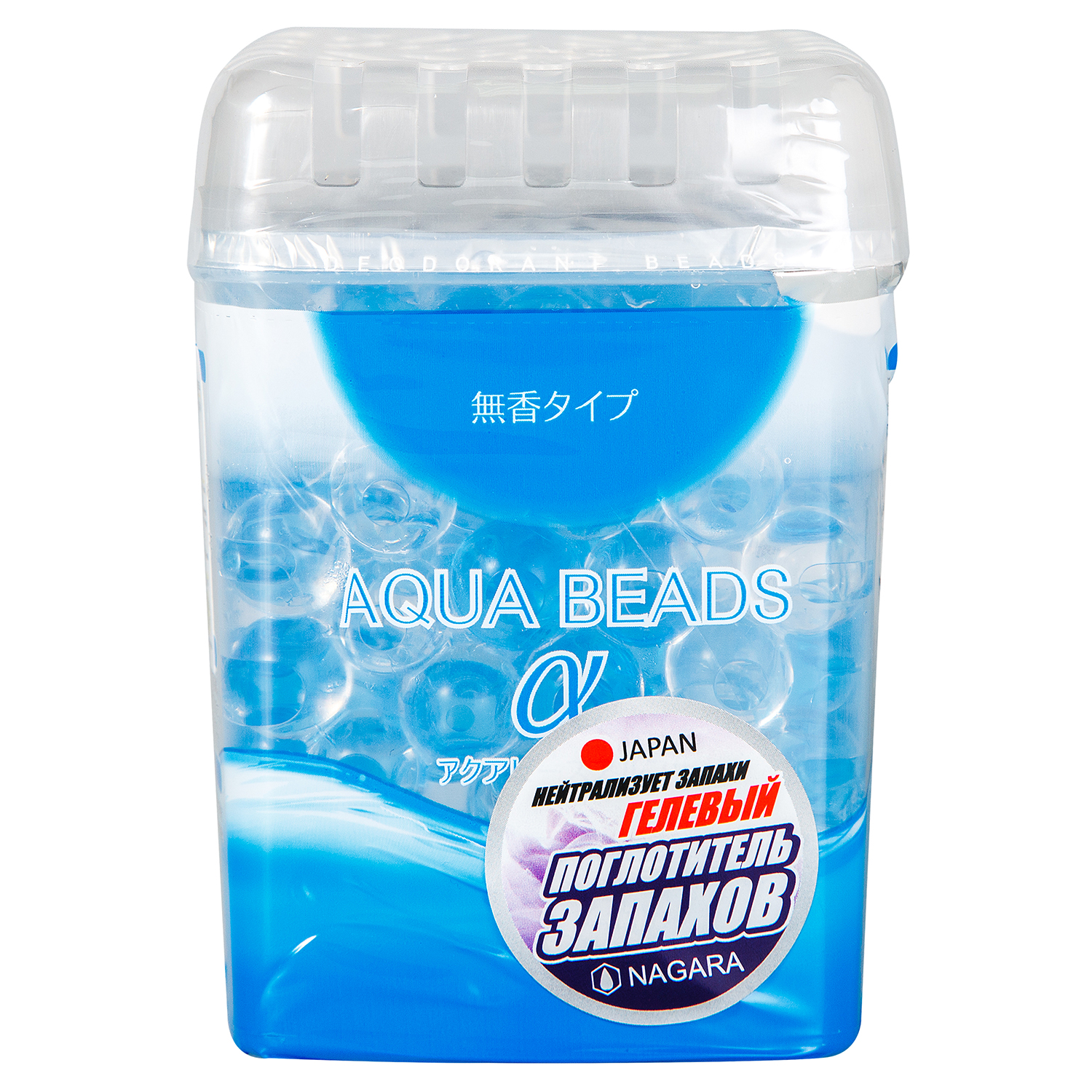 фото Поглотитель запаха Nagara "Aqua Beads", гелевый, 360 г