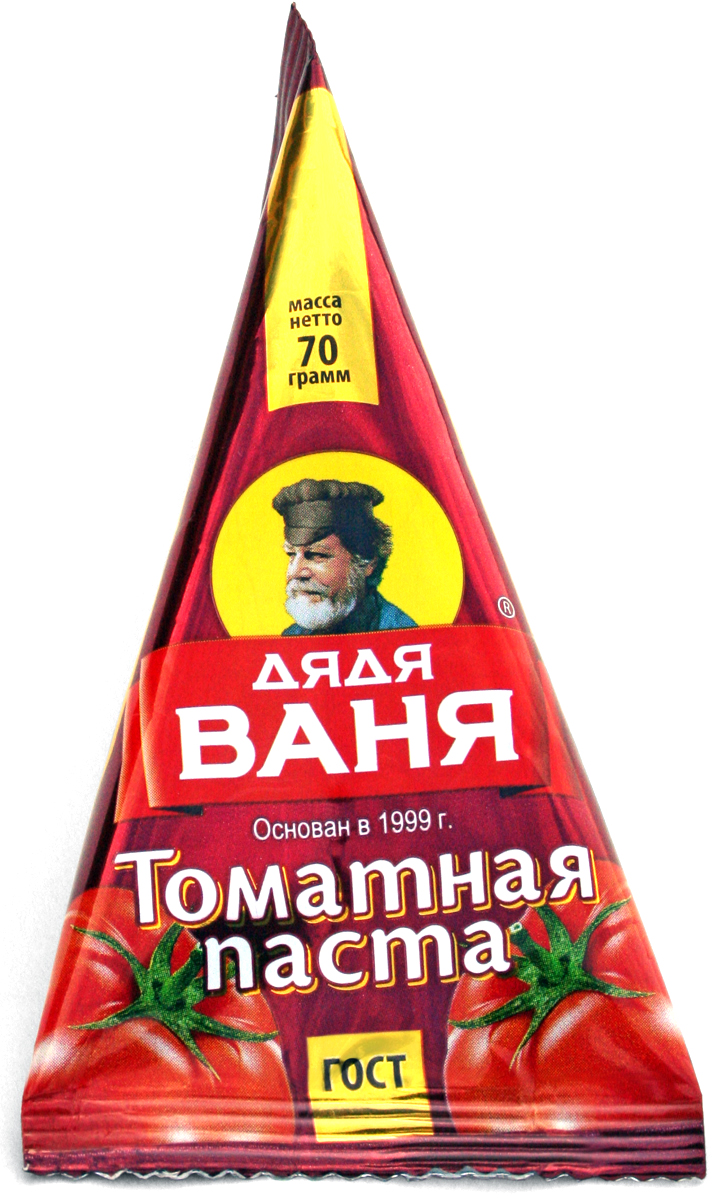 фото Дядя Ваня томатная паста 25%, 70 г