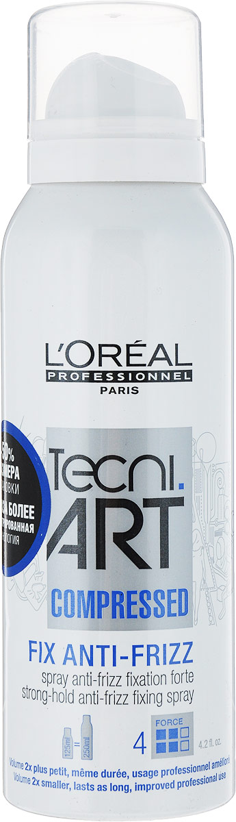 L'Oreal Professionnel Tecni. art Fix Спрей сильной фиксации с защитой от влаги (фикс.4) 125 мл