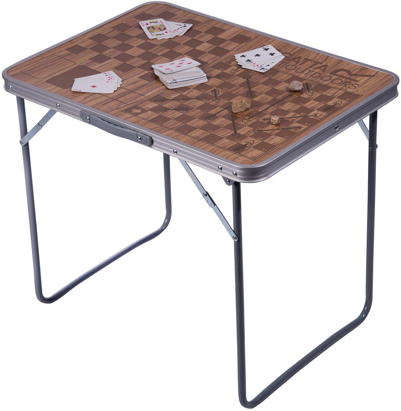 фото Стол кемпинговый Regatta "Games Table", цвет: коричневый