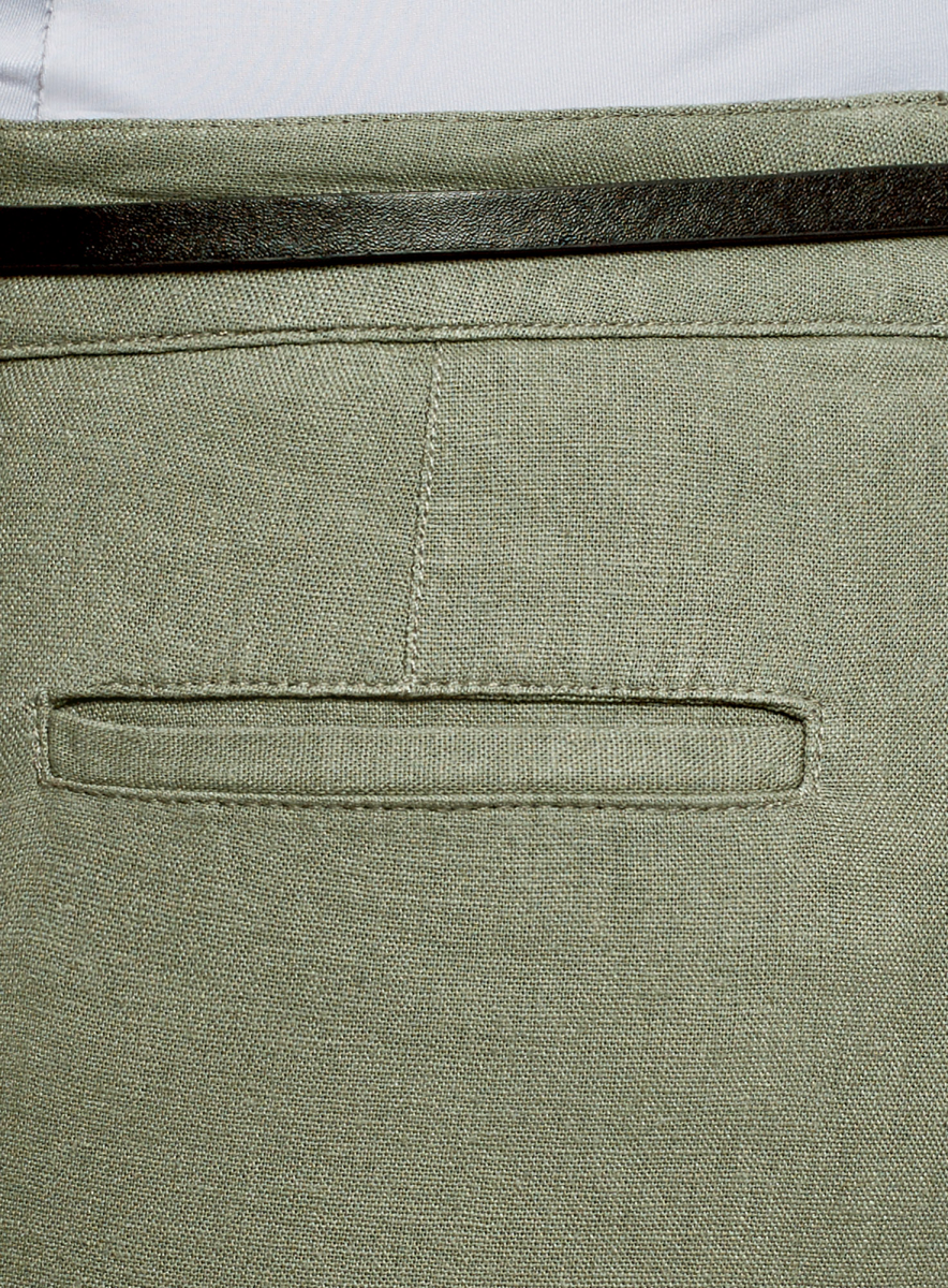 Прорезной карман на брюках