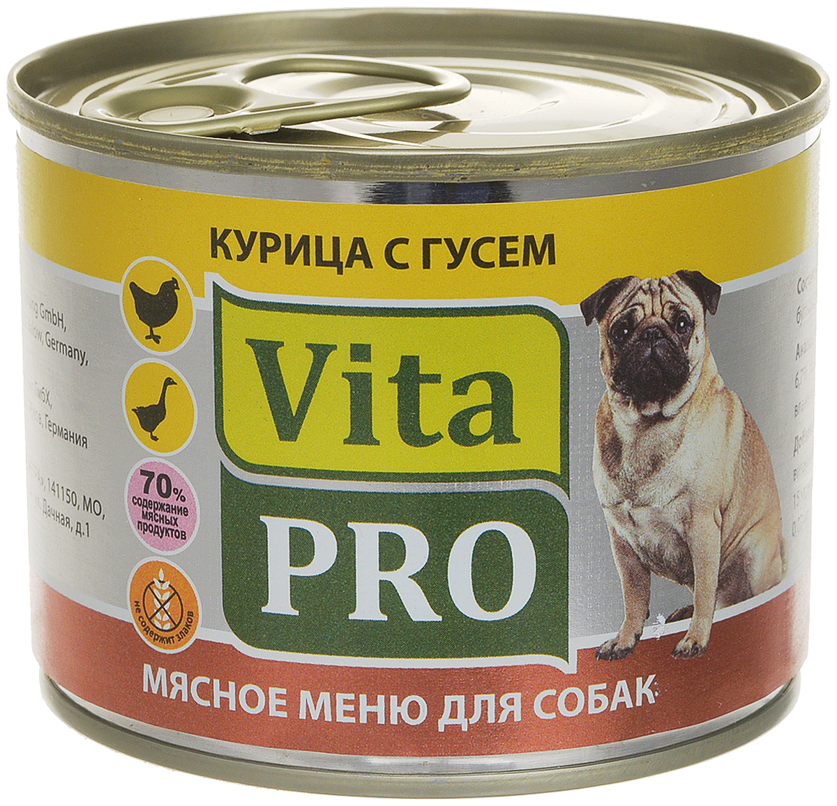 Vita Pro 400 г консервы для собак от 1 года курица {90014}