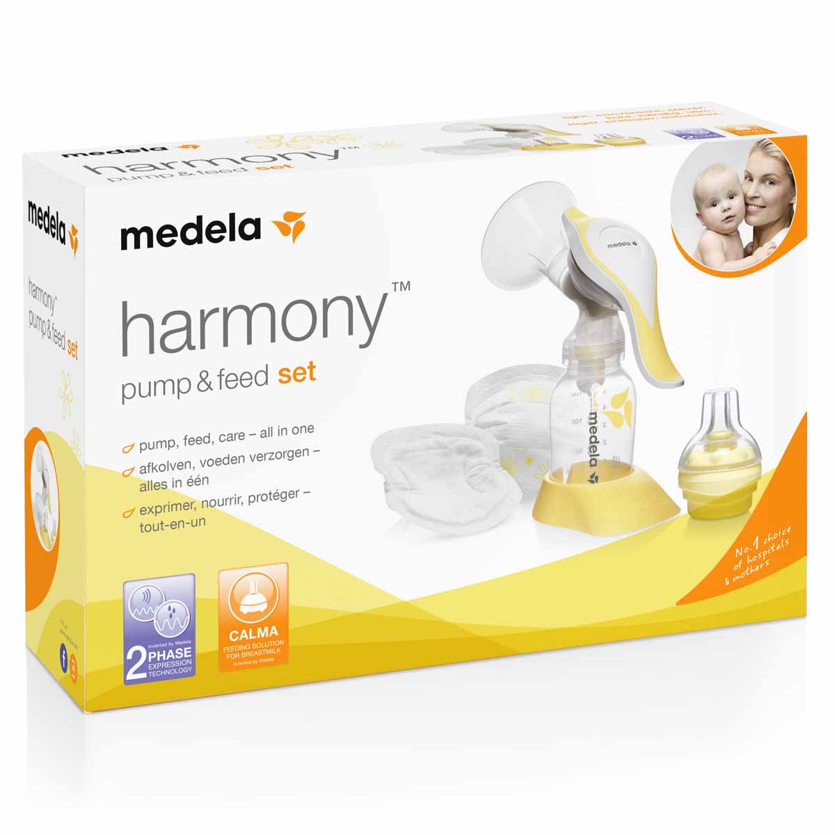 фото Medela Молокоотсос ручной Harmony