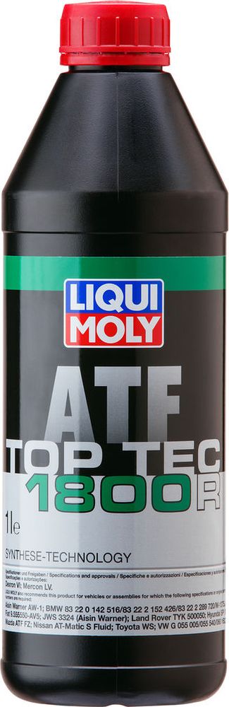 фото Трансмиссионное масло Liqui Moly "Top Tec ATF 1800 R", нс-синтетическое, 1 л