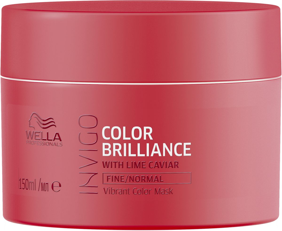 Wella Invigo Color Brilliance Маска-уход для защиты цвета окрашенных тонких и нормальных волос,, 150 мл цена Wella Invigo Color Brilliance Маска-уход для защиты цвета окрашенных тонких и нормальных волос,, 150 мл цены онлайн