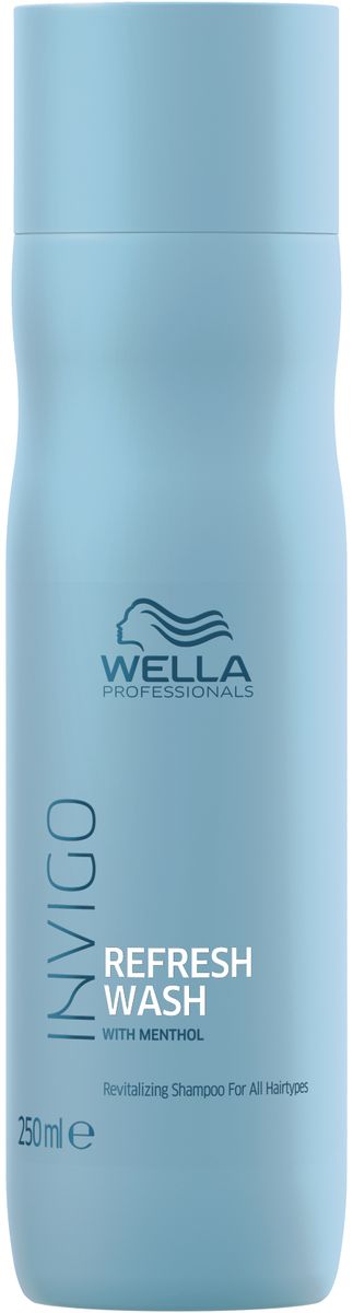 Wella Invigo Refresh Wash Оживляющий шампунь для всех типов волос, 250 мл