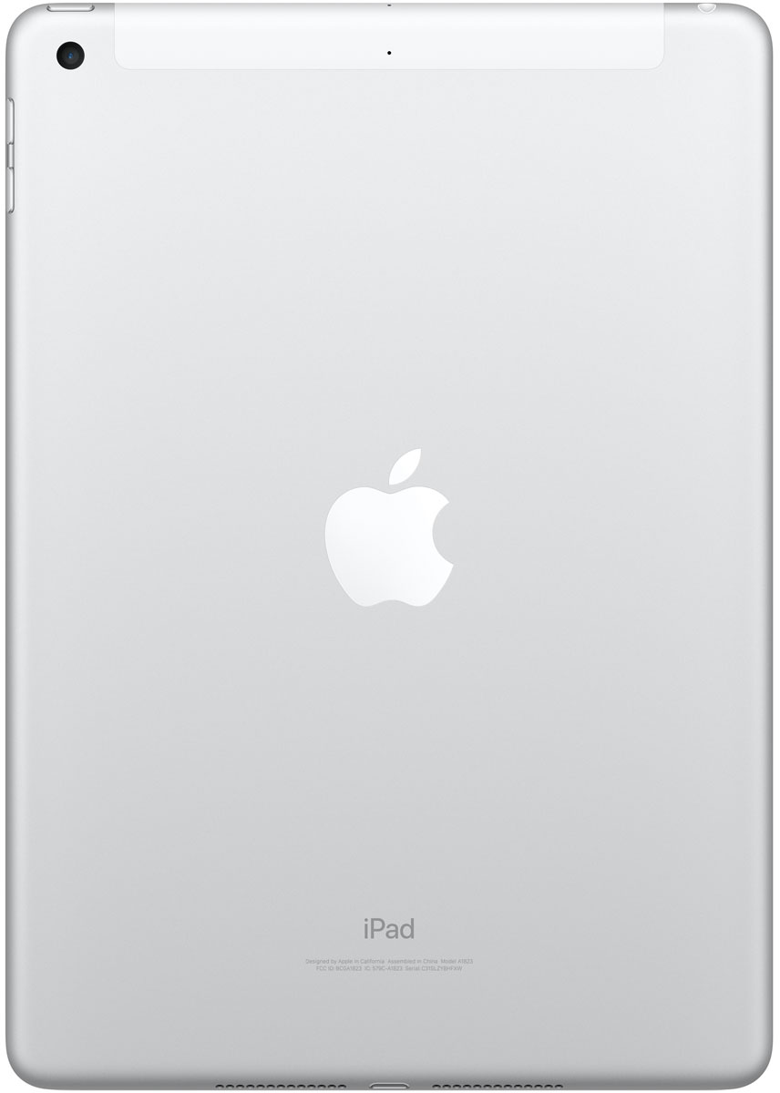 фото Планшет Apple iPad 9.7" Wi-Fi + Cellular (2018), 32 ГБ, серебристый