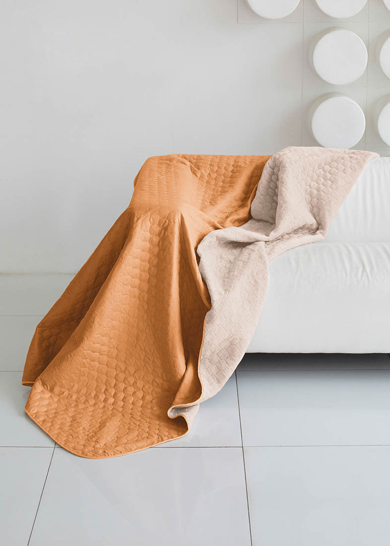 фото Одеяло Sleep iX Multi Blanket, оранжевый, светло-розовый