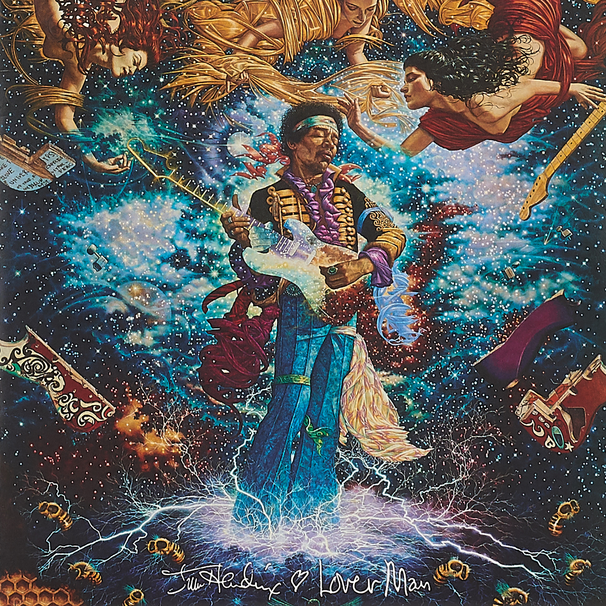 Джими Хендрикс Jimi Hendrix. Lover Man, Foxy Lady (LP)