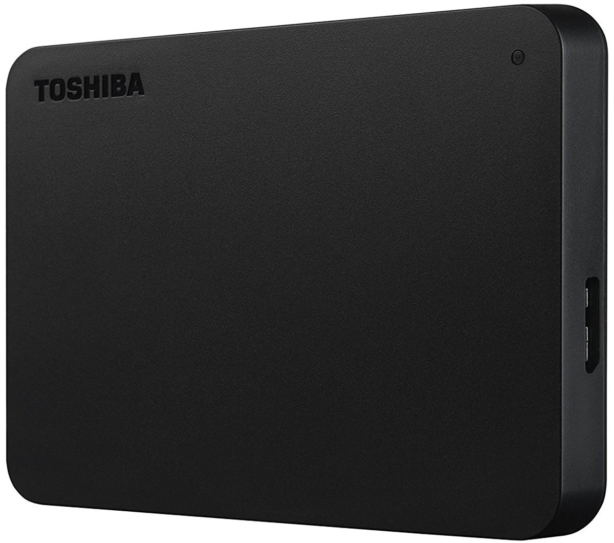 фото Toshiba Canvio Basics New 1TB, Black внешний жесткий диск (HDTB410EK3AA)