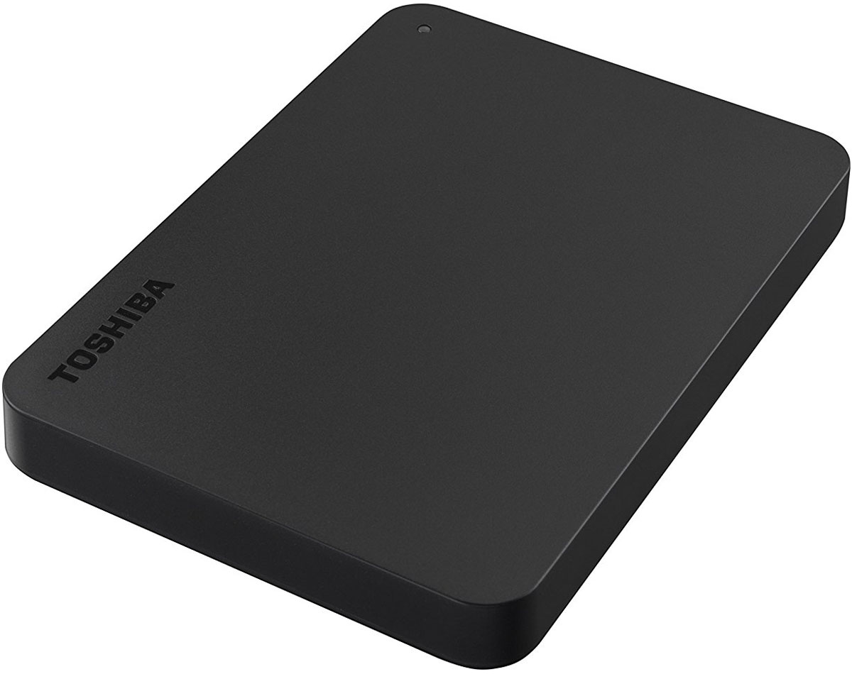 фото Toshiba Canvio Basics New 1TB, Black внешний жесткий диск (HDTB410EK3AA)