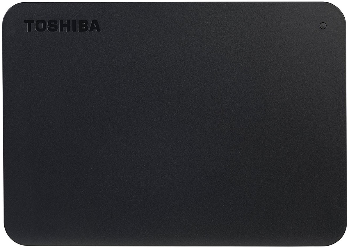 фото Toshiba Canvio Basics New 1TB, Black внешний жесткий диск (HDTB410EK3AA)