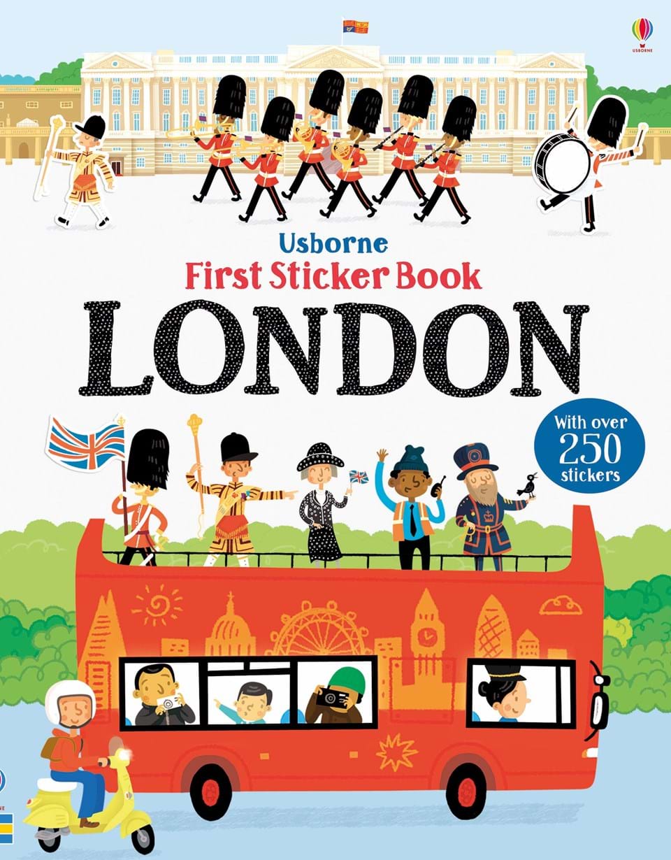 фото First Sticker Book: London Usborne publishing ltd.